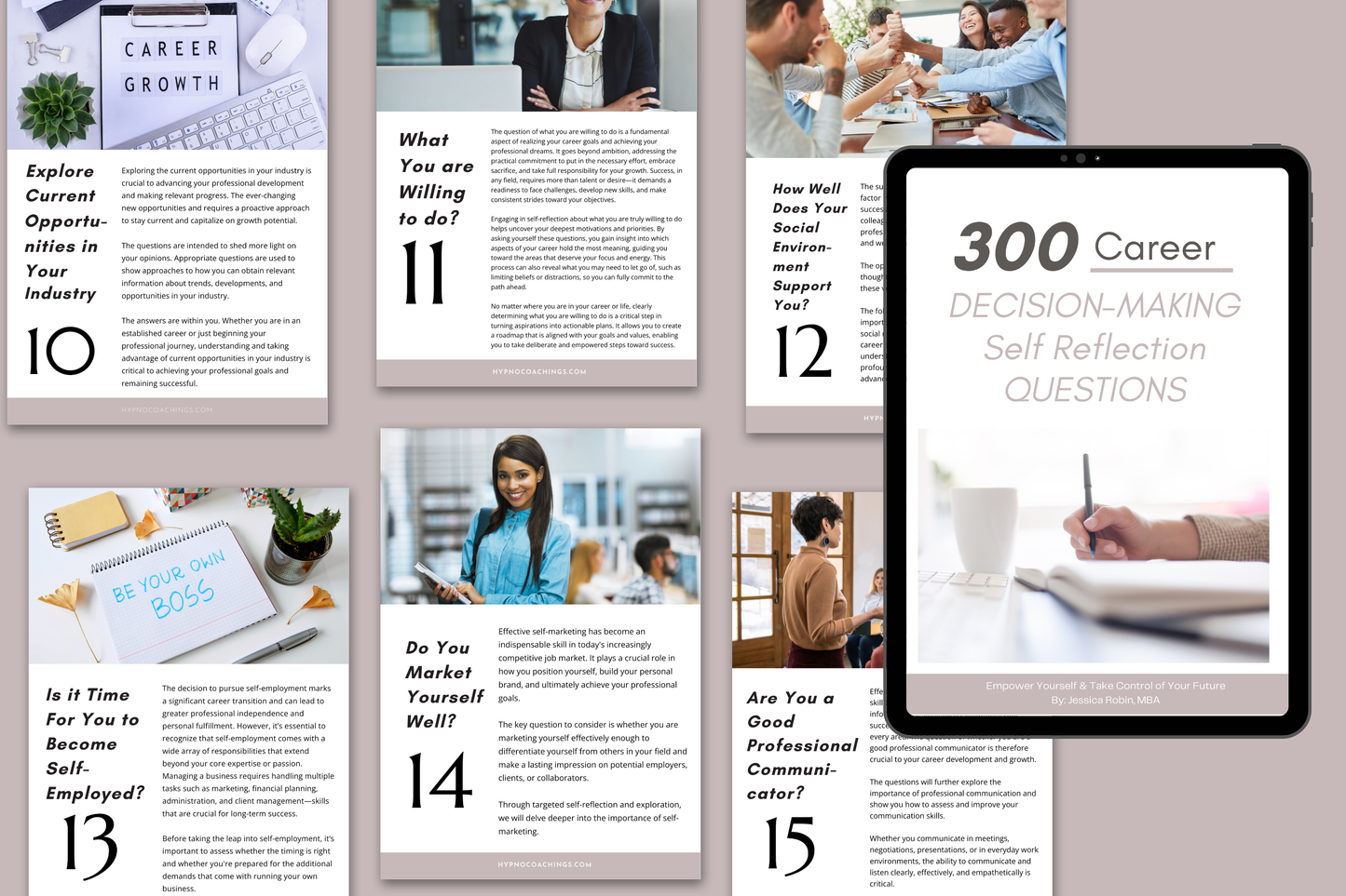 FREE 2025 Career Decision Making Workbook (300 Questions) 46 Pages *DIGITAL DOWNLOAD*