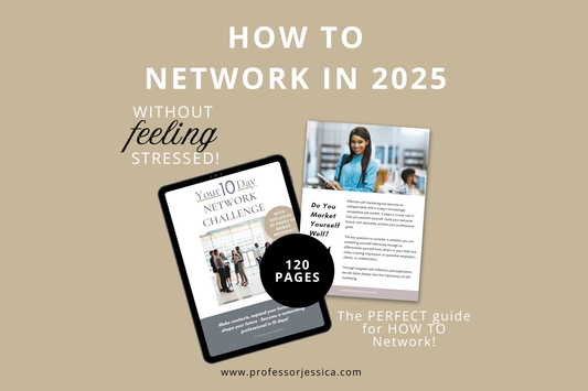 10 Day Network Challenge - How to Successfully Network in 2025 - Workbook (120 Pages) *DIGITAL DOWNLOAD