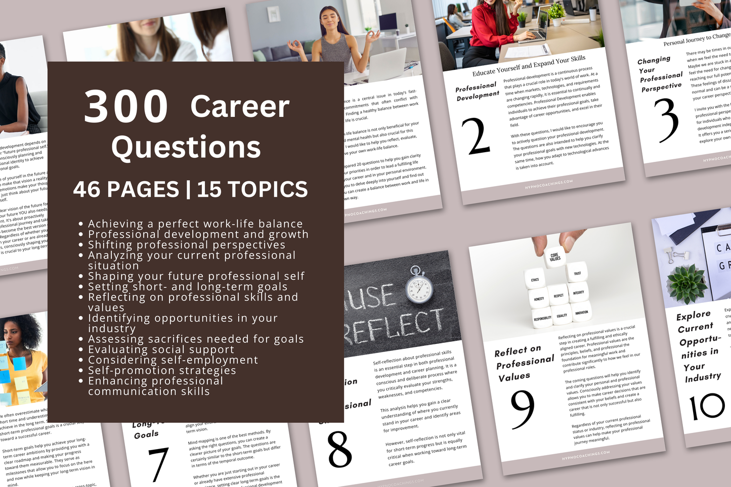 FREE 2025 Career Decision Making Workbook (300 Questions) 46 Pages *DIGITAL DOWNLOAD*